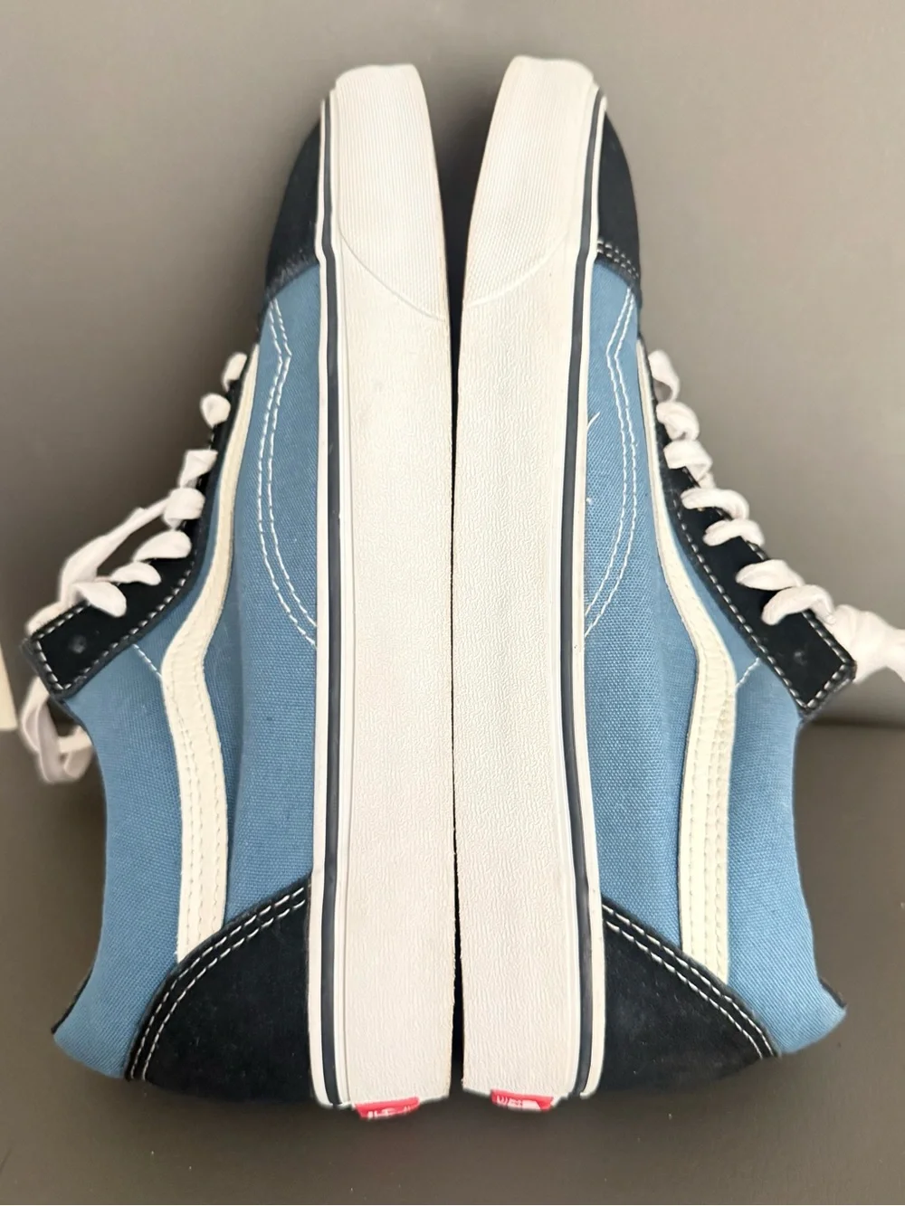 VANS Old Skool Navy Men's Skate Shoes Size 9.5